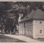 Sachsen - Reinhardtsgrimma Gasthaus Buschhaus, sw-Fotokarte gelaufen 1942