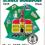Sachsen - Hohndorf 125 Jahre Schule, Sonderkarte 1964 Postkutschen-Post