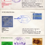 Island - 39 (!) Luftpostbriefe 1973/76, meist 1st-Flüge/interssante Zuleitungen