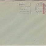BRD - München IBRA 1973, Versuchbrief Postautomation