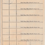 BRD - 3x50 Pfg. I&T, 6551 Eckelsheim Poststelle II Ra1 a. Paketzustelliste 1976