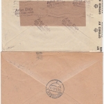 All.Bes./Bizone - Göttingen, 3 Einschreibebriefe/versch. R-Zettel 1946/49