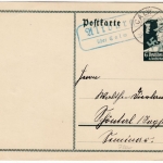 DR - Altburg (2), Monakam, 3 versch. Landpost-Ra2 a. 2xGA-Karte/1xBrief 1932/35