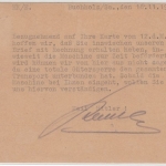 DR - Chemnitz-Weipert-Komotau Zug1423 - 1943 Bahnpost Karte Buchholz - Wertingen