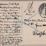 Thüringen - Hildburghausen Hirschplatz, sw-AK gelaufen 1913