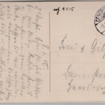 Thüringen - Gerstungen, Kriegsverpflegungs-Anstalt, sw-Mehrbild-AK gelaufen 1915