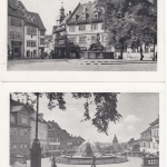 Thüringen - Gotha, 5 versch. Stadtansichten ca. 1935, Verlag Regitz, ungelaufen