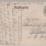 Thüringen - Langensalza, Offizier-Kasino, sw-AK gelaufen 1909