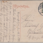 Thüringen - Langensalza, Schützenhaus, sw-AK gelaufen 1911