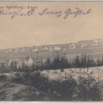 Sachsen - Heidelberg i. Erzgebirge, sw-AK/Ortsansicht gelaufen 1922