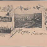 Sachsen - Neuhausen, sw-Mehrbild-AK, ungelaufen ca. 1895/1900