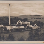 Sachsen - Gersberg b. Eppendorf (Baumwollspinnerei), sw-Fotokarte gelaufen 1940