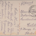 Sachsen - Gersberg b. Eppendorf (Baumwollspinnerei), sw-Fotokarte gelaufen 1940