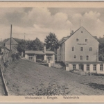 Sachsen - Wolkenstein i. Erzgeb. Waldmühle, sw-AK ungelaufen ca. 1930