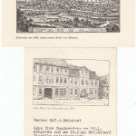 DDR - 5+5 Pfg. Ulbricht, 2 versch. Privat-GA-Karten Eisenach Briefmarken-Ausst.