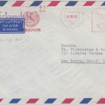 BRD - Bremen 1966, 40 Pfg. AFS "Schenker", Lupo-Drucksachenbrief n. USA