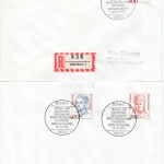 BRD - Frauen d. dt. Geschichte, Ausgaben 1986-1992 a. 15 Ersttagsbriefen