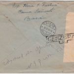 Rumänien - Bacau 1943 Zensur-Einschreibebrief i.d. SCHWEIZ rum. Zensurverschluss