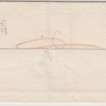 Thurn & Taxis - Laubach 1850, Ra2 a. Francobrief n. Schotten, ohne Inhalt