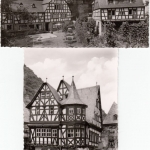 Rheinland-Pfalz - Bacharach, 5 sw-Fotokarten 50/60er-Jahre ungelaufen