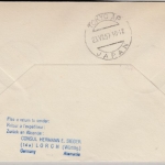 BRD - BOAC 1st-flight, Frankfurt - Tokyo 1957