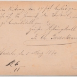 DR - Ottweiler 5.3.80, nachv. preuss. K2 a. 5 Pfg. GA-Karte n. Landstuhl
