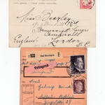 Bayern/DR - Bad Kissingen, interessanter Posten 8 Heimatbelege ca. 1870/1943