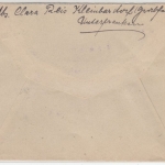Bayern - 20 Pfg. Ludwig/Volksstaat, Brief Kleinbasdorf - Stuttgart 1920