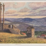 DR/Schweiz - 2x5 Pfg. Adler Karte Bischofsheim a. Rhön n. Luzern 1928, Nachporto