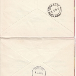 Frankreich - Air France, 1st-flight, Paris - Istanbul u. Rom, 2 Lupo-Briefe 1959