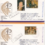 Niue - Ostern 1979, 2 Luftpostbriefe Alofi - Frankfurt/M. 1979