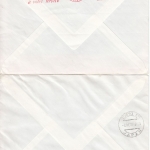 Frankreich - Air France, 1st-flight Paris - Tokyo - Paris, Hin- u. Rückflug 1972
