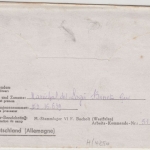 DR/Frankreich - Kriegsgefangenbrief Bocholt (M-Stalag VIF) n. Boves 1943