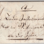 Bayern - Saal (1838) Fingerhut-K1 a. Portobrief v. Kelheim n. Mittenwald Inhalt!