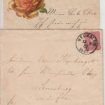 DR - Neukalen 1887, kl. K1 a. Damen-Brief n. Lauenburg, mit Inhalt