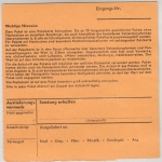 BRD - Kirchweyhe 1966, Paketkarte/Postst. I n. Wieren, Paketzettel Uelzen 2