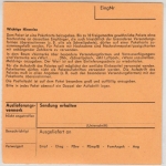 BRD - 2x60 Pfg. Bauwerke, Paketkarte Dielkirchen - Gräfenhausen 1971