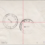 Papua New Guinea - Kunstfestival Zdr. a. Lupo-Einschreibebrief Kar-Kar 1980 n.