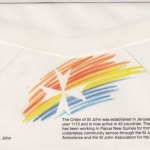 Papua New Guinea - 21 T. Order of St John GA-Umschlag/Lupo-Brief Boroko Mail