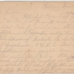 DR - Feldberg (Schwarzwald) 1898, KOS a. 5 Pfg. GA-Karte n. Freiburg