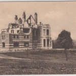 Frankreich - Lothringen, Chambley, zerstörtes Haus, sw-AK dat. 1916