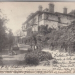 England - Isle of Wight, Crab and Lobster Hotel, sw-AK gelaufen v. Ventor 1905