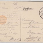 Frankreich - Elsass St. Pilt/St. Hippolyte, sw-AK gelaufen/Feldpost 1914
