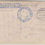 Frankreich - Lille, sw-Mehrbildkarte, gelaufen/Feldpost 1915