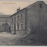 Frankreich - Cora, sw-AK gelaufen/Feldpost 1916