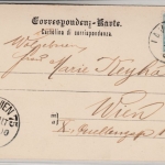 Italien - Lavarone (Welsch-Tirol), sw-AK gelaufen 1900