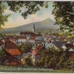 Tschechien/Böhmen - Stráž pod Ralskem Wartenberg a. Roll farb. AK gelaufen 1912