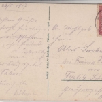 Tschechien/Böhmen - Tabor, farb. Ortsansicht gelaufen 1917