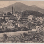 Tschechien/Böhmen - Haida, sw-Ortsansicht gelaufen 1914