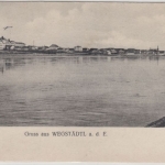 Tschechien/Sudetenland - Wegstädtl Štětí sw-Ortsansicht gelaufen 1921